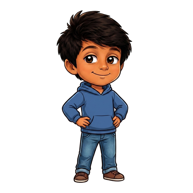 Parsa wearing the Classic Me costume